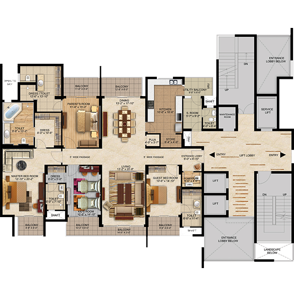 4 BHK