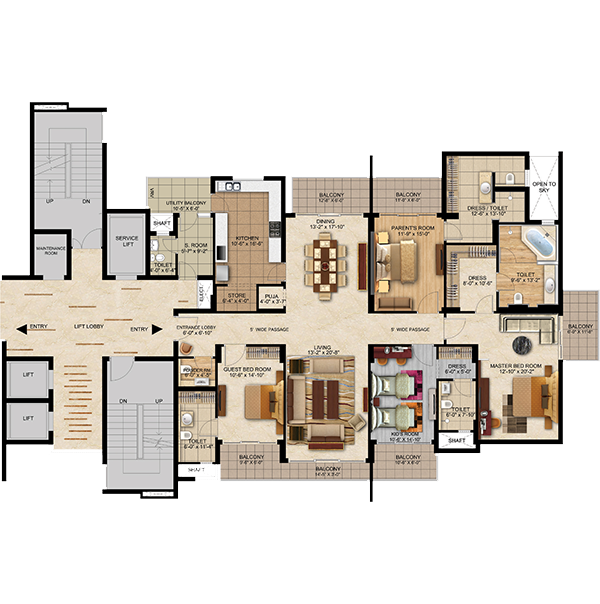 4 BHK