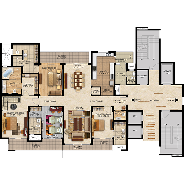 4 BHK