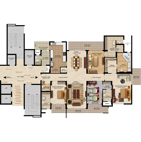 4 BHK